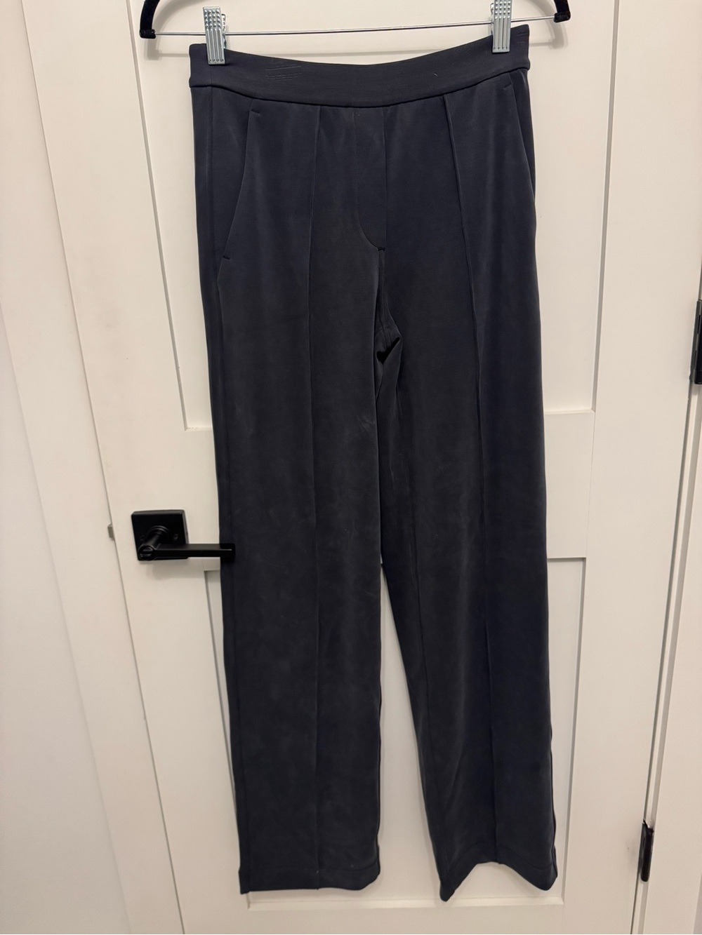 lululemon athletica women’s Straight-Leg softstreme Sweatpants in Charcoal